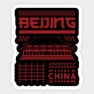 Beijing : The capital of China, Sticker